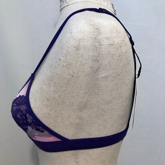 Anthropologie Real Underwear NWT Triangle Mesh Bra Women S - Picture 5 of 15